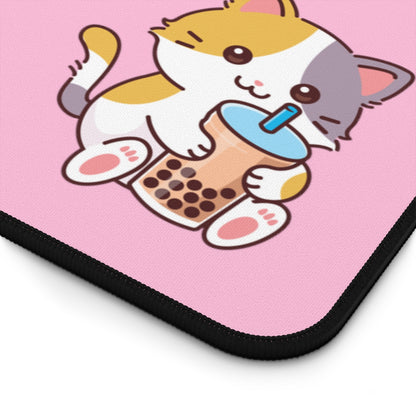 Boba Cat Mouse Pad
