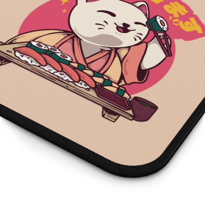 Sushi Cat Mouse Pad